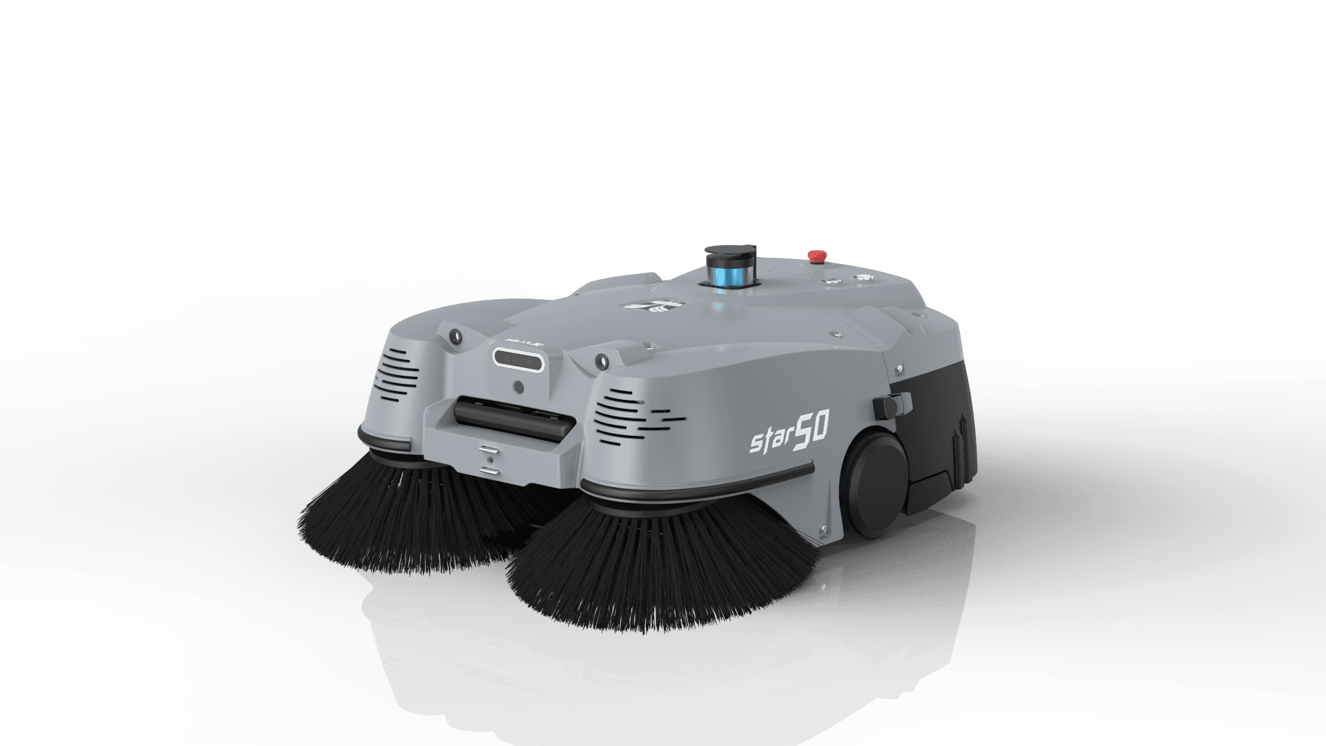 PolarX Star50 industrial autonomous sweeper product view