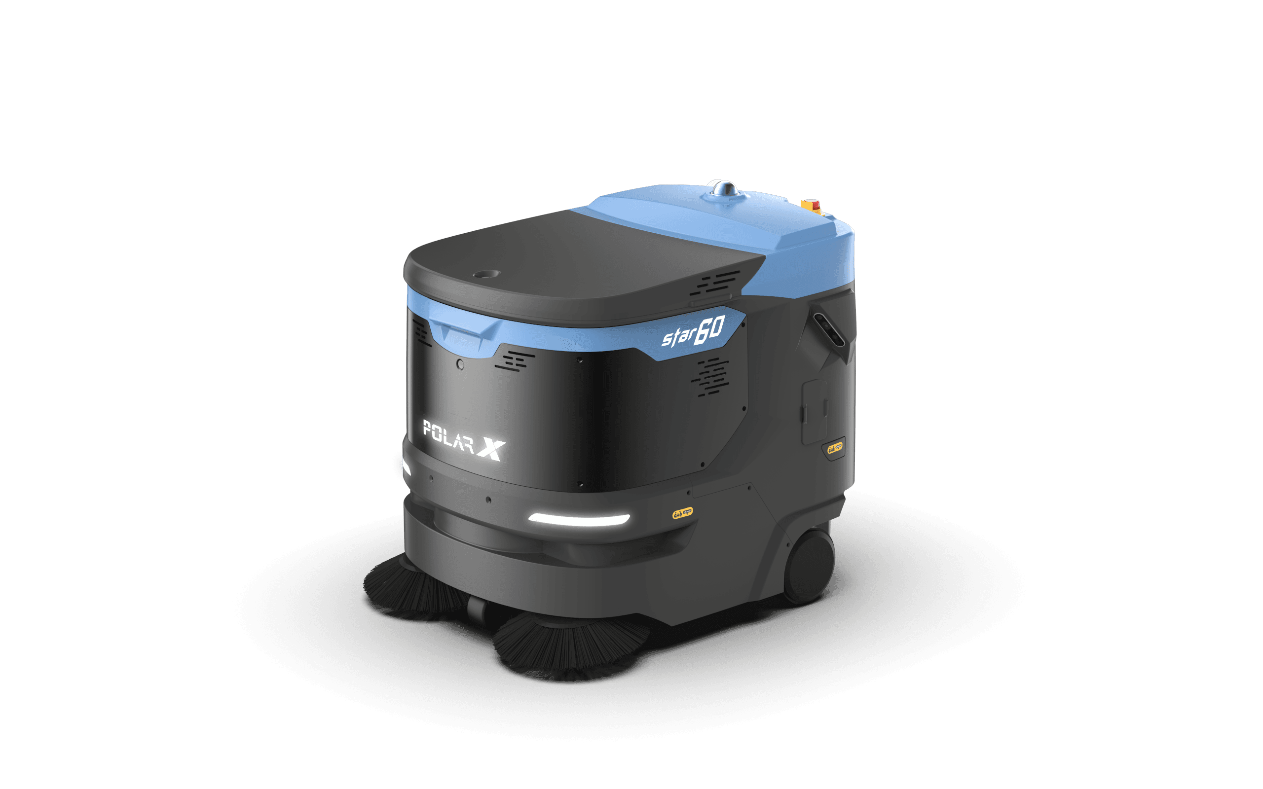 Star60 waterless autonomous floor care robot